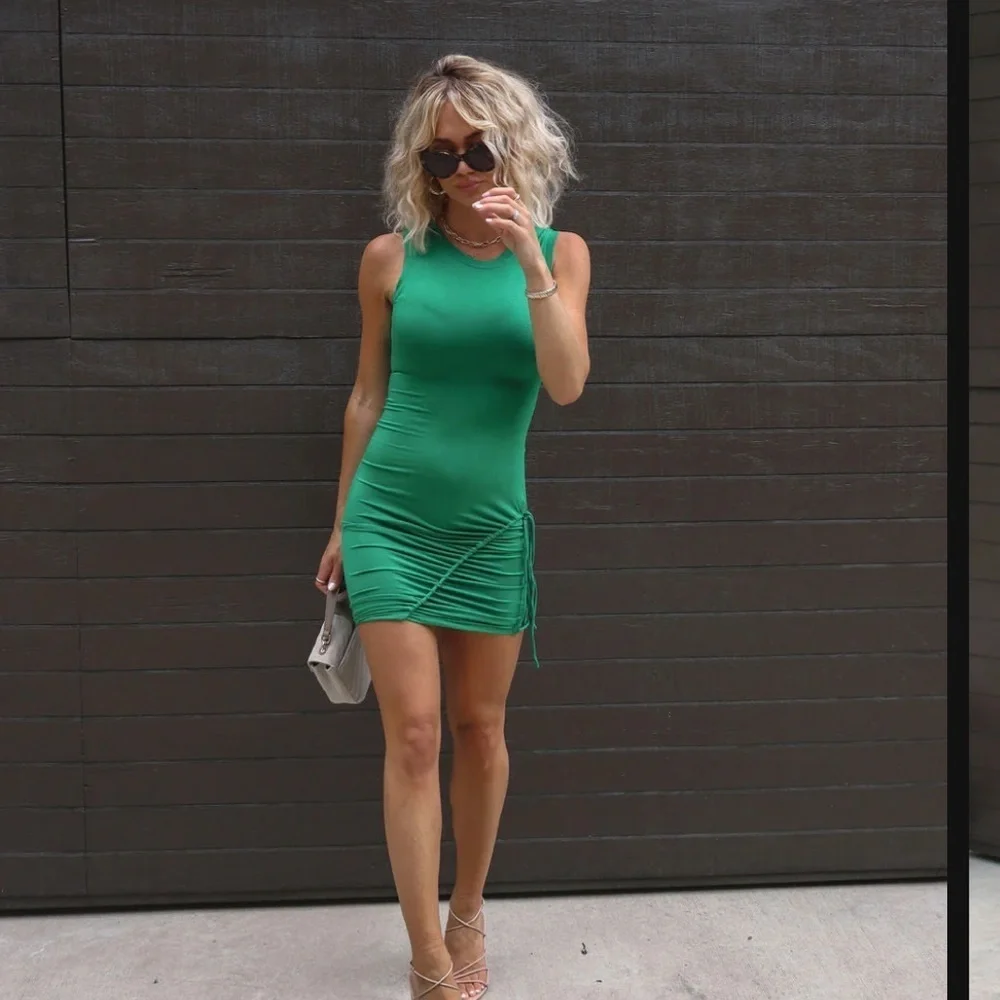 SUGARLIPS green bodycon dress
